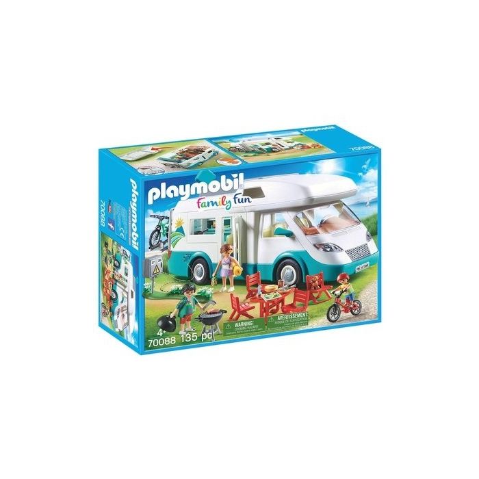 PLAYMOBIL Famille et Camping car 70088 / Vacances Garçon Fille jeu jouet  NOEL 4008789700889