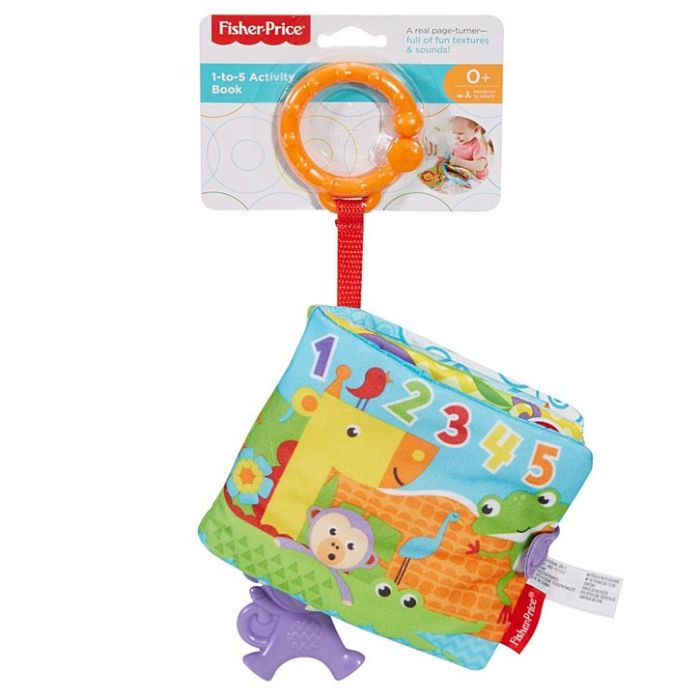 Fisher-Price Mon Livre Peluche d'Activités, joue…