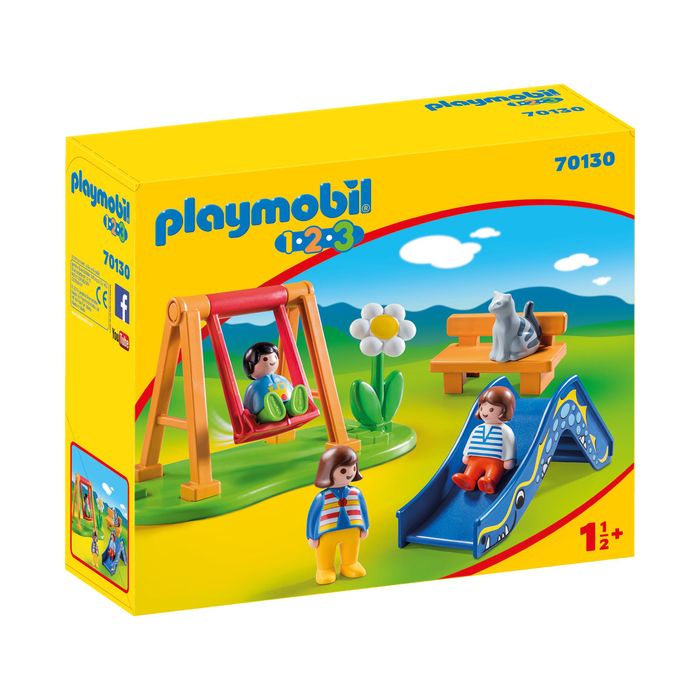 Playmobil école + parc de jeux