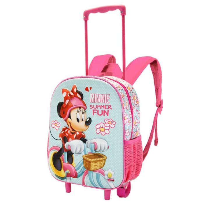 Cartable minnie top a roulette