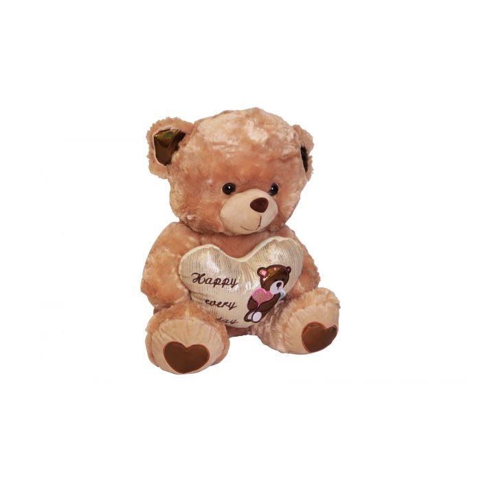 jouet ours en peluche heureux avec coeur je t'aime 5311014 Art