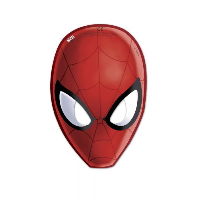 6 masques spiderman web warriors