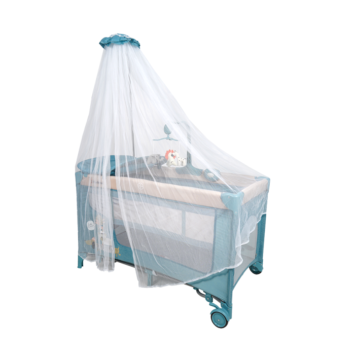 YOUPALA - Lit parapluie de voyage Parc bebe pliable 2 niveaux