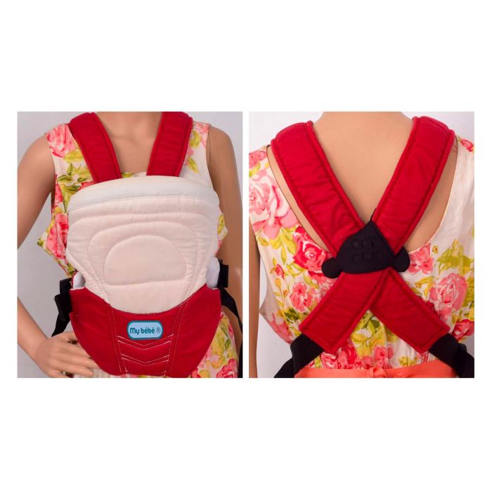 Porte bebe 3 positions avec cache tete