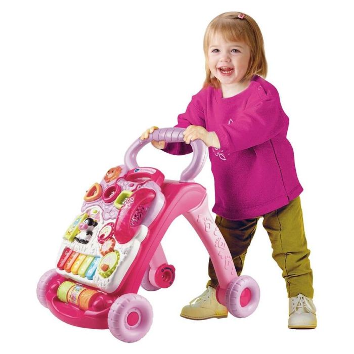 Smoby voiture pour enfants 3 en 1 minnie rose - La Poste