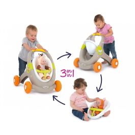 Minikiss baby walker 3 en 1 animal, poupees