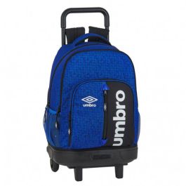 Sac dos roulettes Umbro Bleu et Noir 45 CM Trolley Haut de Gamme