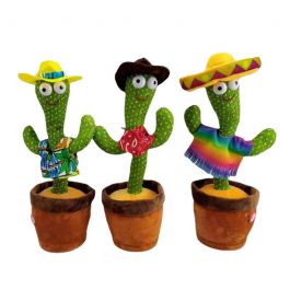 Cactus Qui Danse et Répète,Cactus Qui Parle Jouet Cactus avec