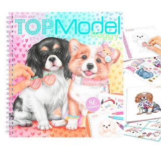 Cahier Stickerworld Ballet - Top Model - Librairie Les Petits mots