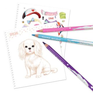 Album à colorier Create your Doggy