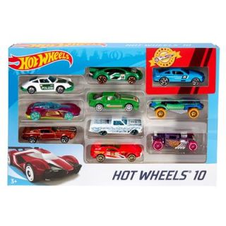 hotwheels Coffret de 10 véhicules