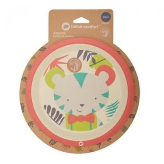 BEBE CONFORT ASSIETTE APPRENTI AVEC COMPARTIMENTS BAMBOO JUNGLE VIBES