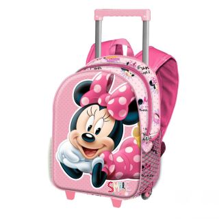 Cartable à Roulette Crèche 3D Minnie