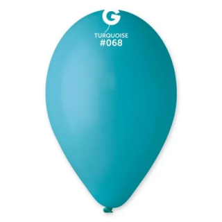 Sachet 100 ballons Turquois 26cm