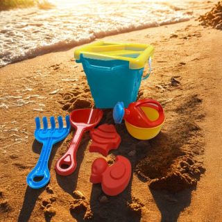 Seau de Plage Avec Accessoires