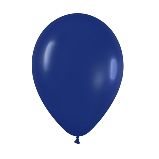 10 Ballons Bleu Marine