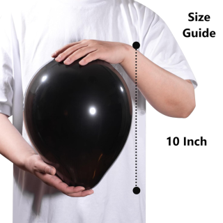 10 Ballons Noirs