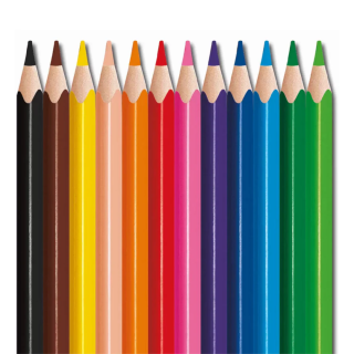 12 Color Peps mini Crayons 11cm - Maped