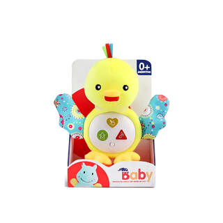 Peluche poussin musicale