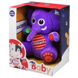 Eléphant en peluche pour bébé