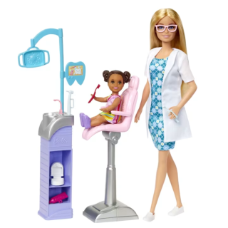 Barbie - Coffret Cabinet Dentaire -
