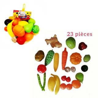 Légumes en plastique 23 pcs