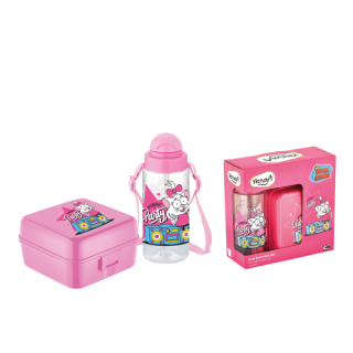 Set lunch box 1000cc + Bouteille d'eau 500cc