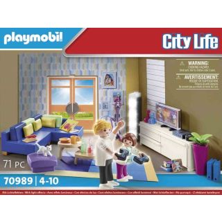 Salon aménagé Playmobil