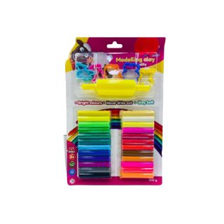 24 BAT Pâte à Modeler 300G+3MOULE