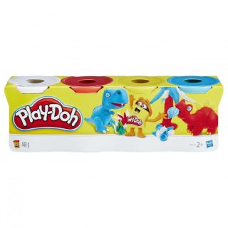 Pâte à modeler Pack de 4 pots couleur aléatoire 