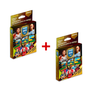 2 EcoBlister Panini FIFA 365™ 2025 – 20 Pochettes + 2 Offertes