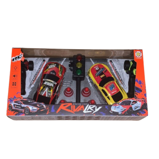  2 Voitures R/C et Feu de Signalisation