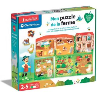 Mon Puzzle De La Ferme Clementoni