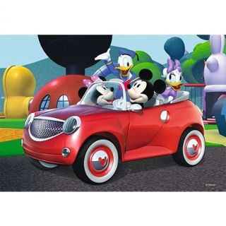 Puzzles 2x12p Mickey Minnie et leurs amis