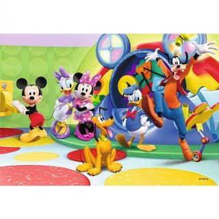 Puzzles 2x12p Mickey Minnie et leurs amis