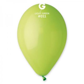 Sachet 100 ballons Vert pistache 26 cm