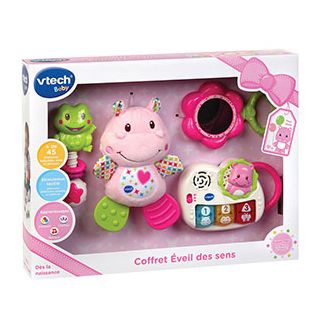 Vtech Coffret naissance Eveil des sens Rose