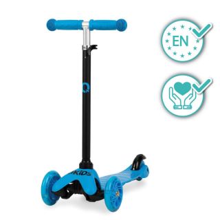 Trottinette à trois roues QKIDS "LUMIS" Turquoise