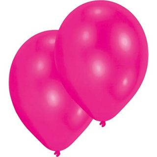 SACHET 100 BALLONS FUSHIA