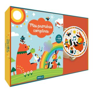 Mon coffret d'éveil musical Mes premières comptines 