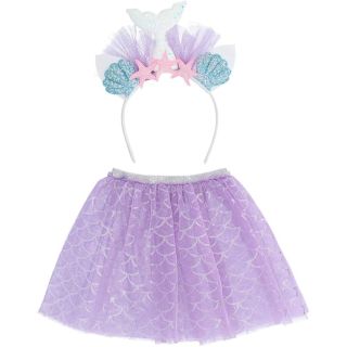 Ensemble de Costume Sirène pour Enfants 