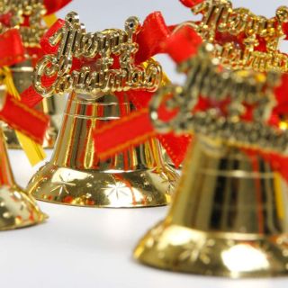 6 Cloches de sapin de Noël 