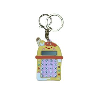 Porte Clé Avec Mini Calculatrice