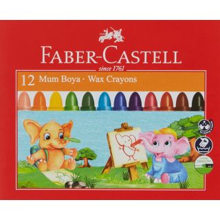 Crayons de cire Faber-Castell Jumbo 9 cm Lot de 12