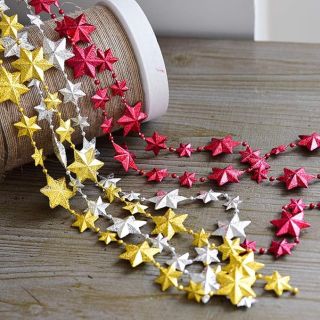 Guirlande Etoiles Metallique - 2M