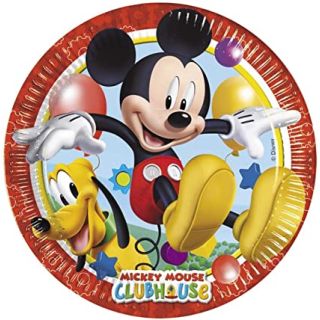 8 ASSIETTES MICKEY PLAYFUL