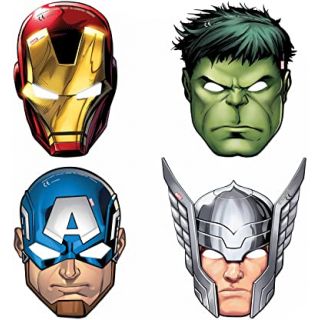 6 MASQUES AVENGERS MIGHTY