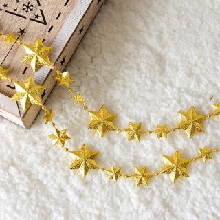 Guirlande Etoiles Metallique - 2M