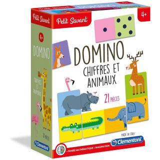 Domino Chiffre et animaux