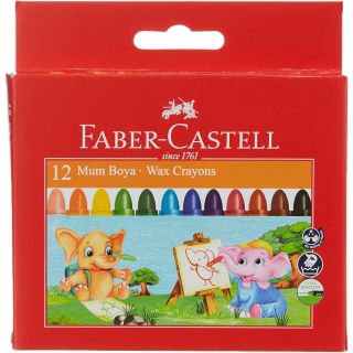 Crayons de cire Faber-Castell Jumbo 9 cm Lot de 12